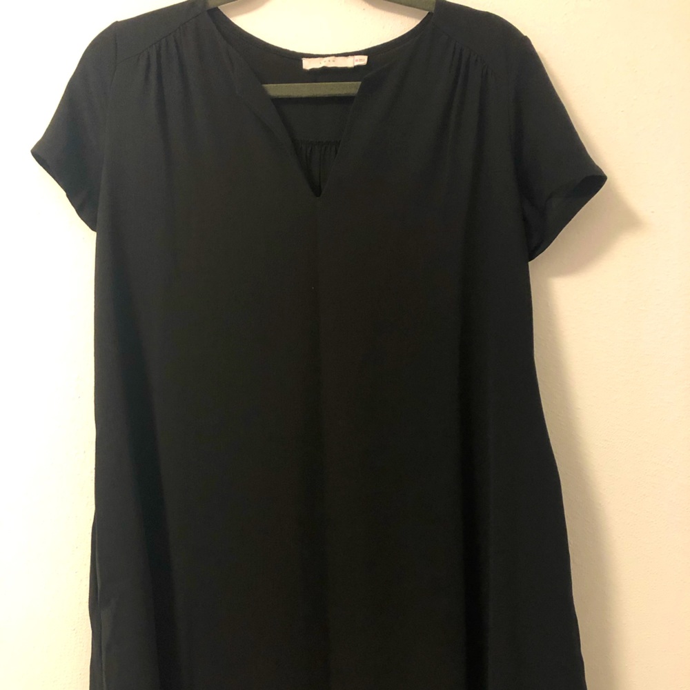 Black Lush shift dress with pockets great for work